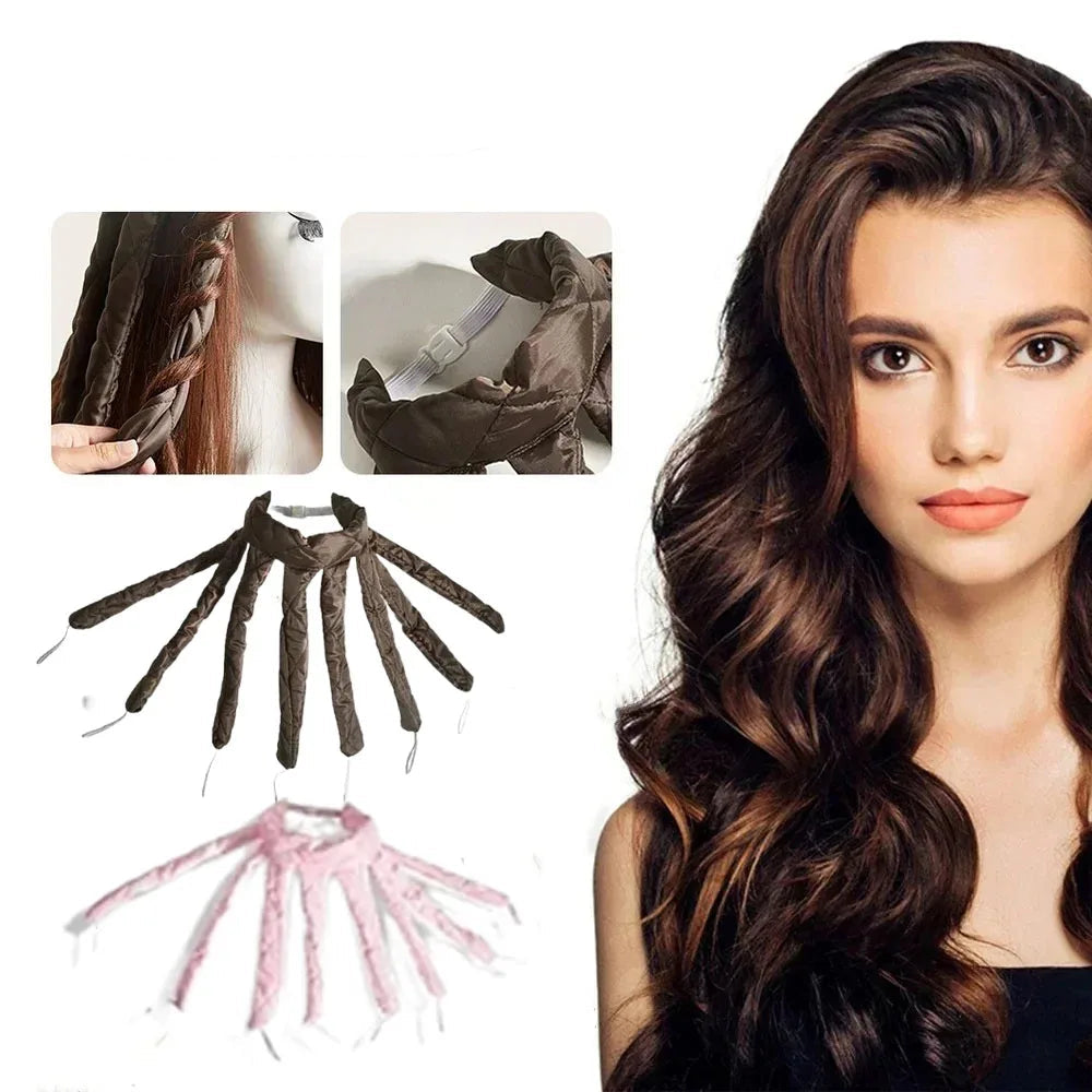 Bandeau Capillaire Curling - Créez des Boucles Naturelles Sans Chaleur